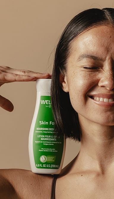 skin food nährende body lotion weleda - weleda