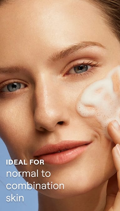 sanfte reinigung schaum - weleda natural face care - weleda