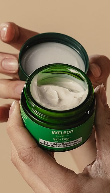 haut essen gesicht care pflegende tag creme weleda gesichtspflege - weleda