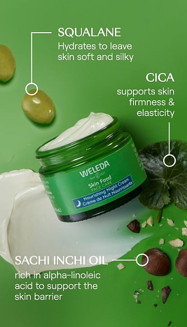 skin food face care nourishing night cream weleda gesichtspflege - weleda
