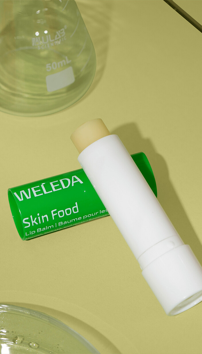 skin food lip balm - weleda