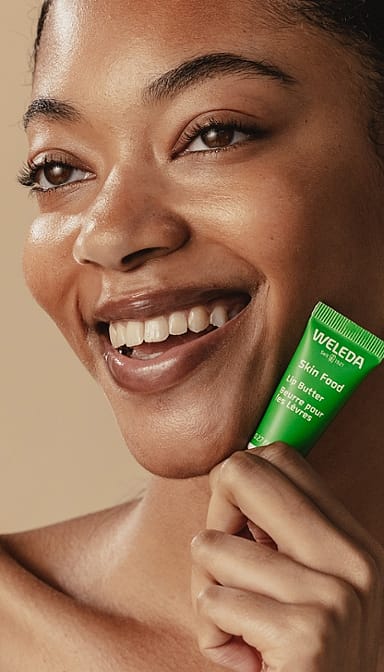 skin food lip butter weleda pflanzen-rich lip care - weleda