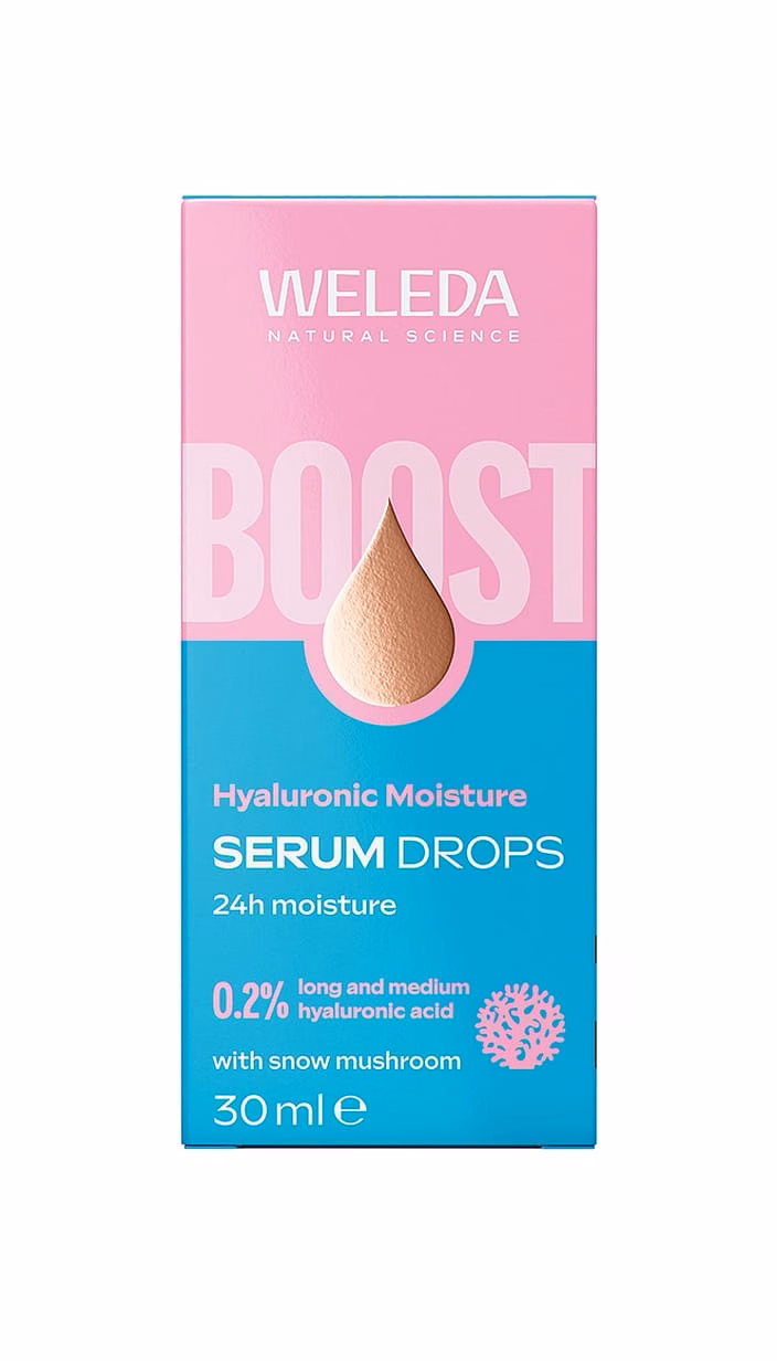 Hyaluronic Moisture Booster Serum Drops - Weleda