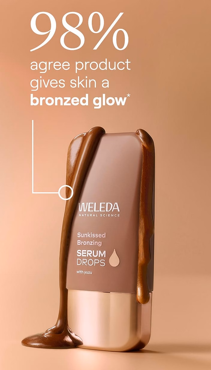 Sunkissed Bronzing Booster Tropfen Serum - Weleda