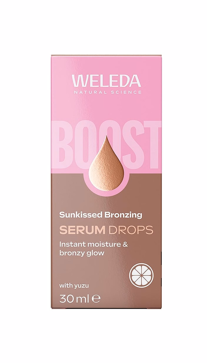 Sunkissed Bronzing Booster Tropfen Serum - Weleda