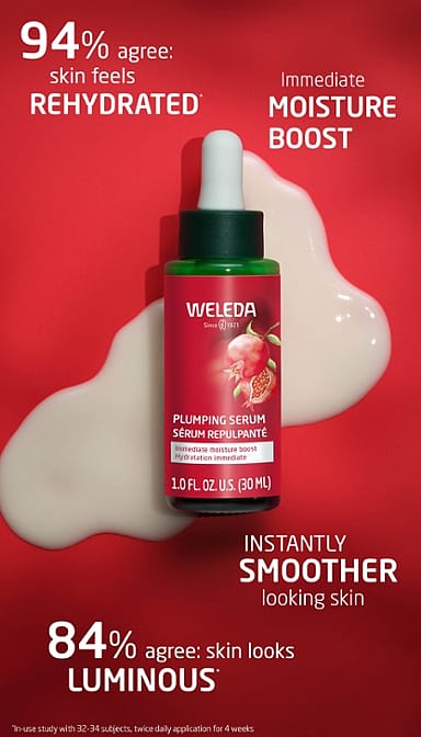 plumping serum - weleda