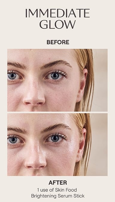 haut essen aufhellung serum stick - weleda